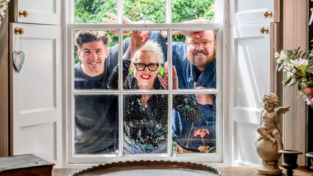 Scotland;s Home of the Year judges. Left to right: Danny Campbell, Anna Campbell-Jones. Banjo Beale