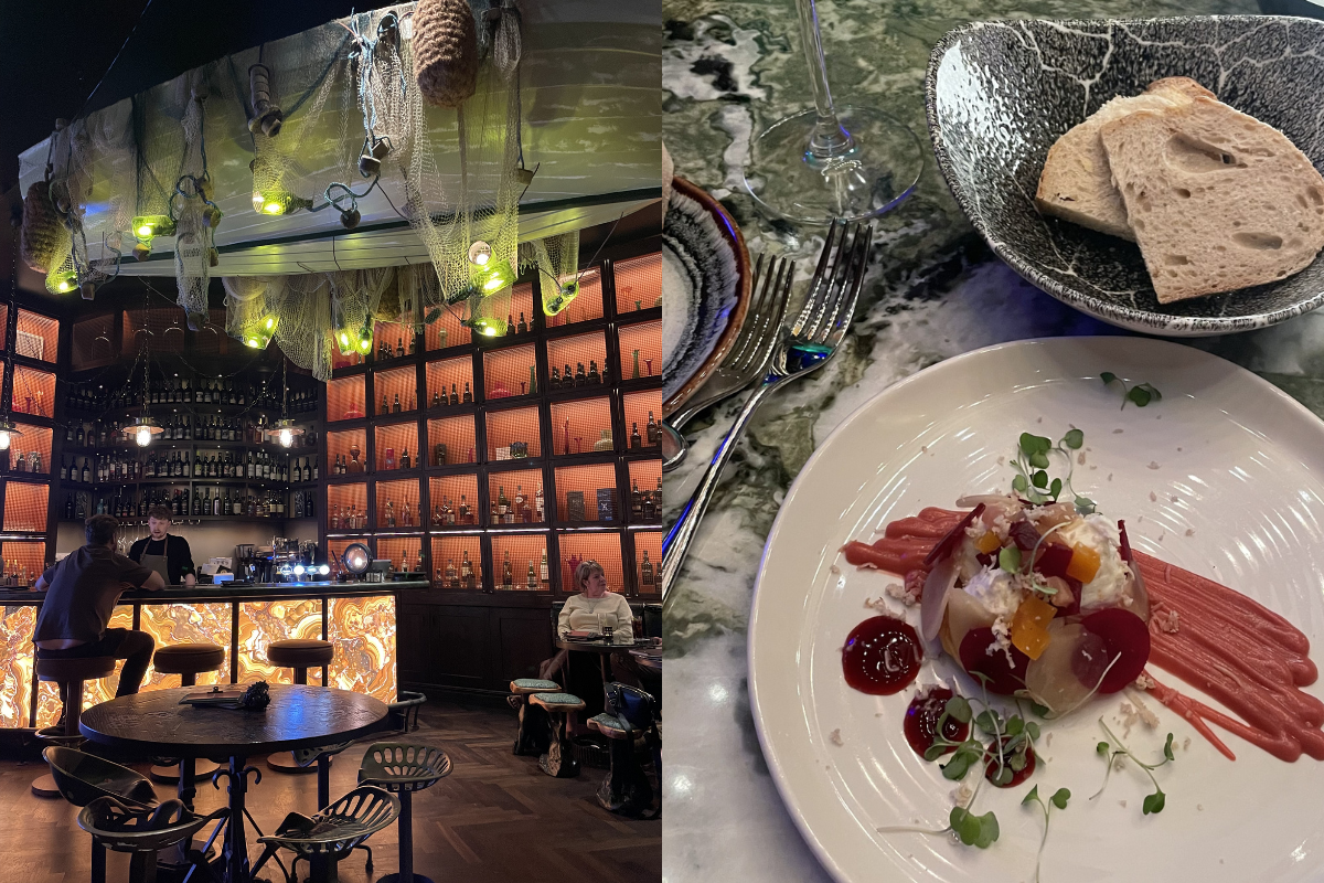 Dinner at Ardbeg House on the isle of islay