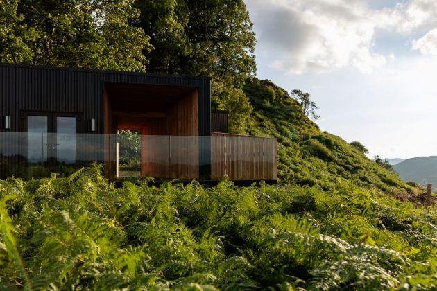 The Black Cabin, Scotland, one of Scotland's best luxury hotels, cottages and cabins