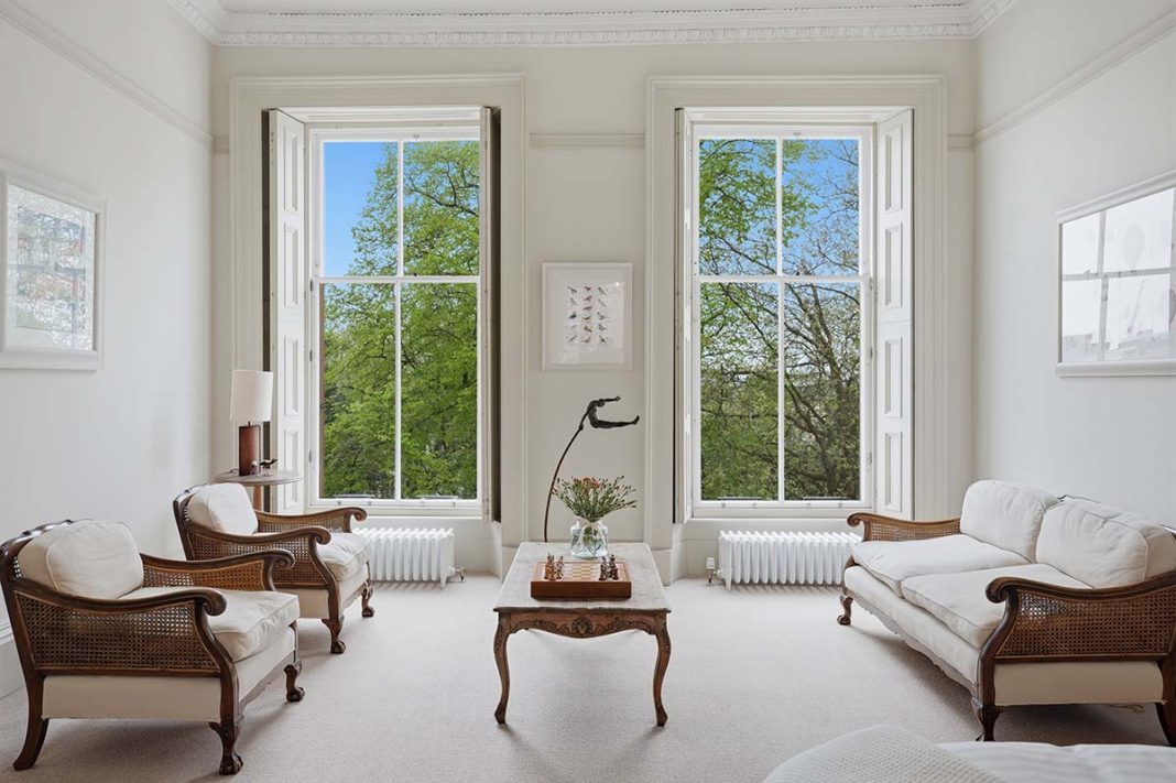 Woodside Crescent in glasgow, scotland, sold by Corum