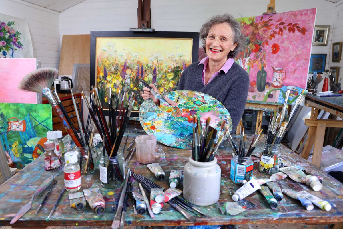 Ann Oram RSW at Morningside Gallery in Edinburgh