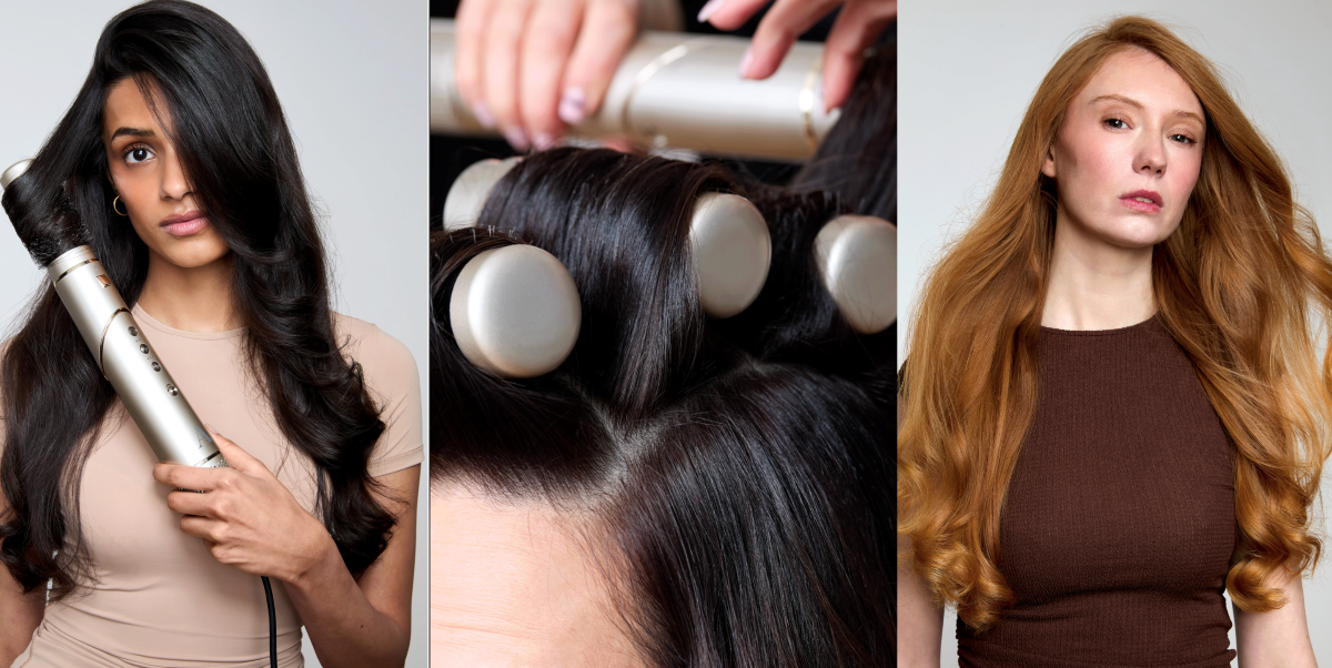 Pop-up blowdry bar at Cuvee with Aurum Hair, FFOR and Bloom in Glasgow