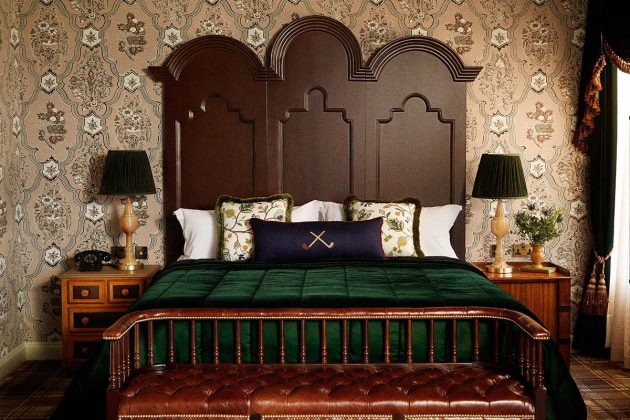 Rusacks St Andrews king bedroomof Scotland's best golf resorts and luxury stays
