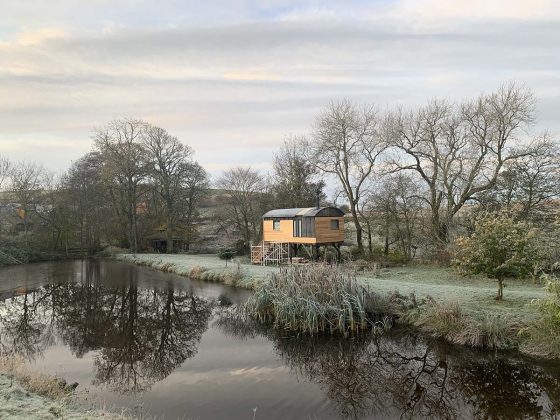 Stilt House at Dod Mill near Edinburgh
