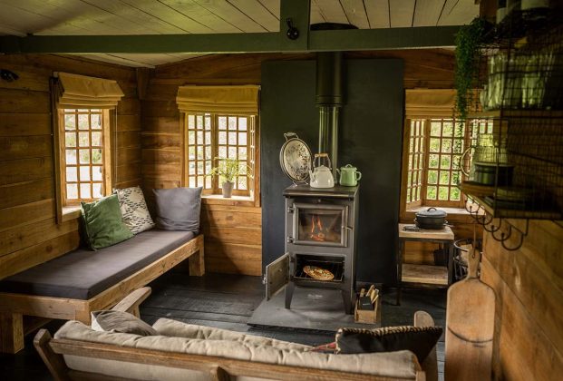 The Fishing Hut at Dod Mill, one of Scotland's best luxury hotels, cottages and cabins
