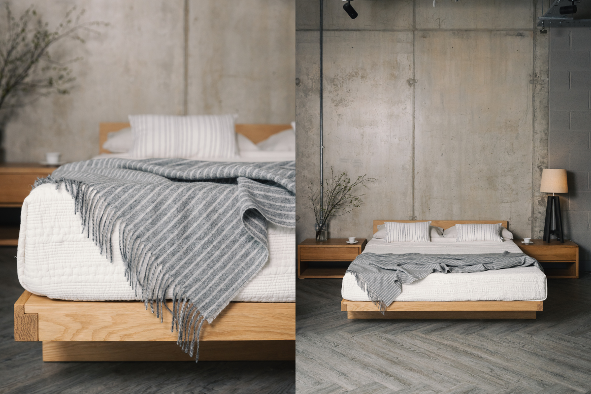 natural bed company linens and handcrafted bedding made in Sheffield and shipped across the UK