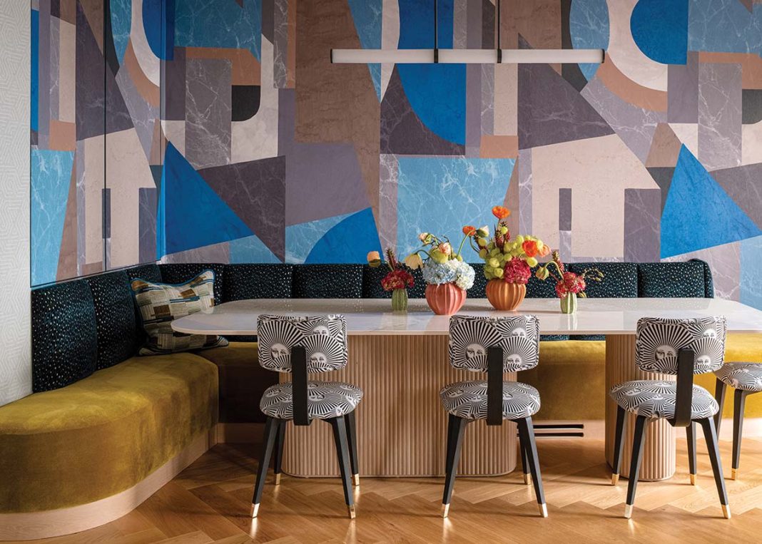 This kaleidoscopic retreat is hidden behind the walls of New Eidyn, high above Edinburgh’s St James Quarter