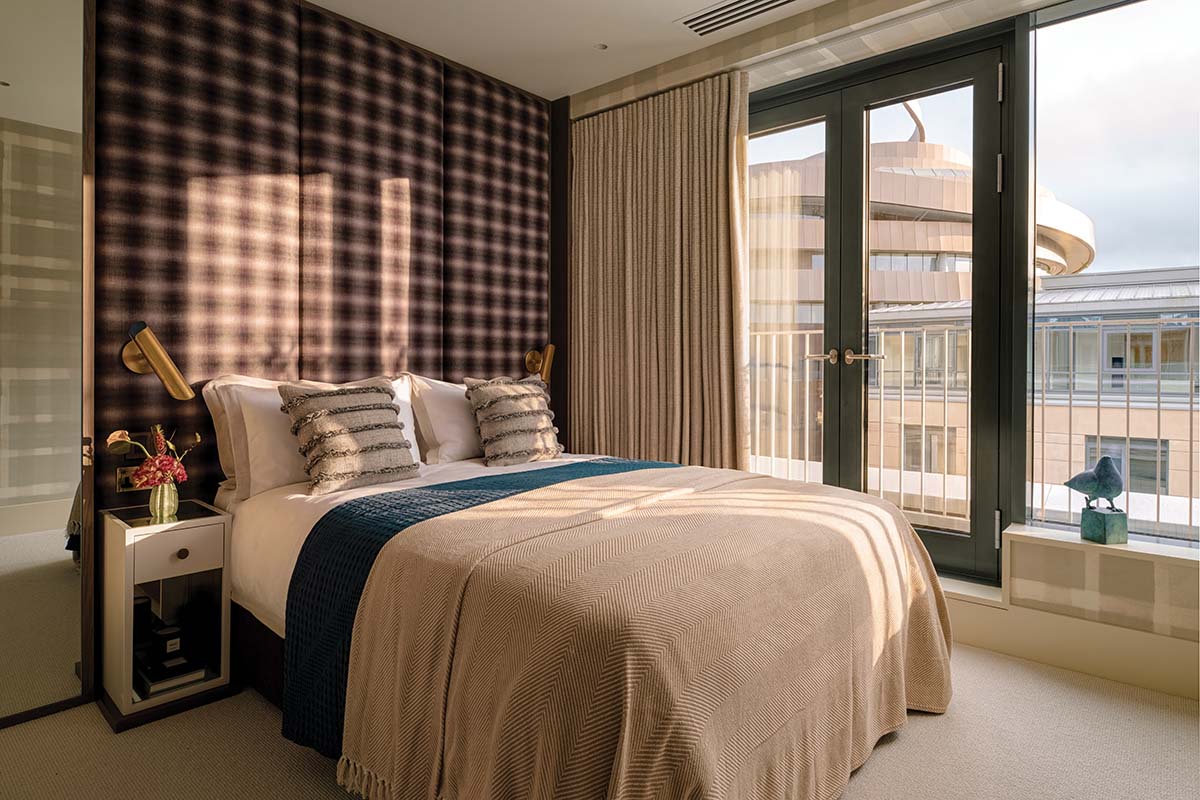 This kaleidoscopic retreat is hidden behind the walls of New Eidyn, high above Edinburgh’s St James Quarter