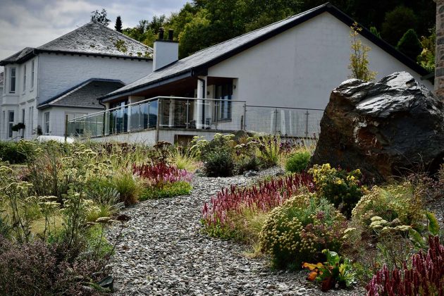 Tighnabruiach garden project by Rachel Bailey Studio in the west coast of Scotland