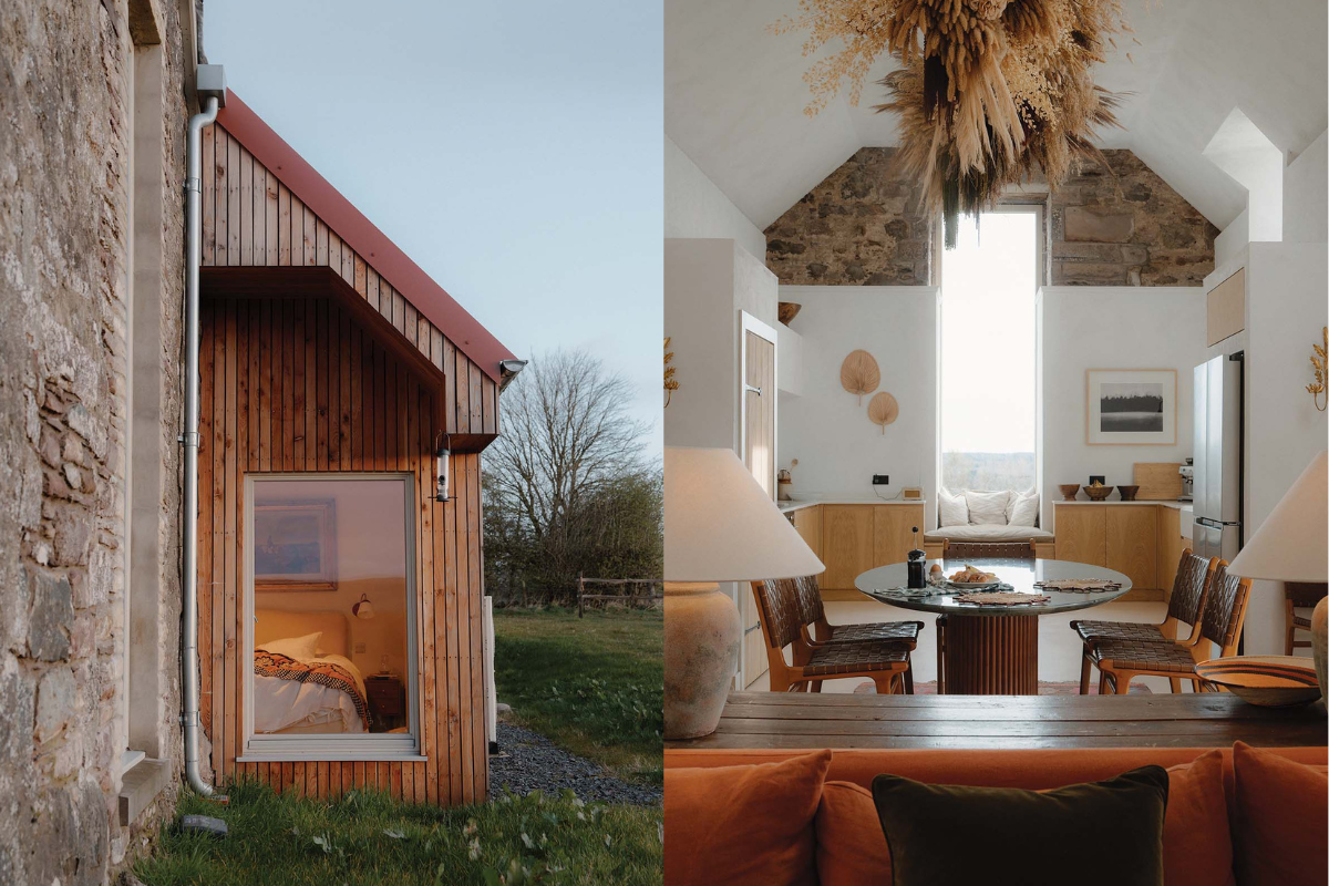 There’s something for everyone at this charming stone farmhouse tucked between Crieff and Auchterarder