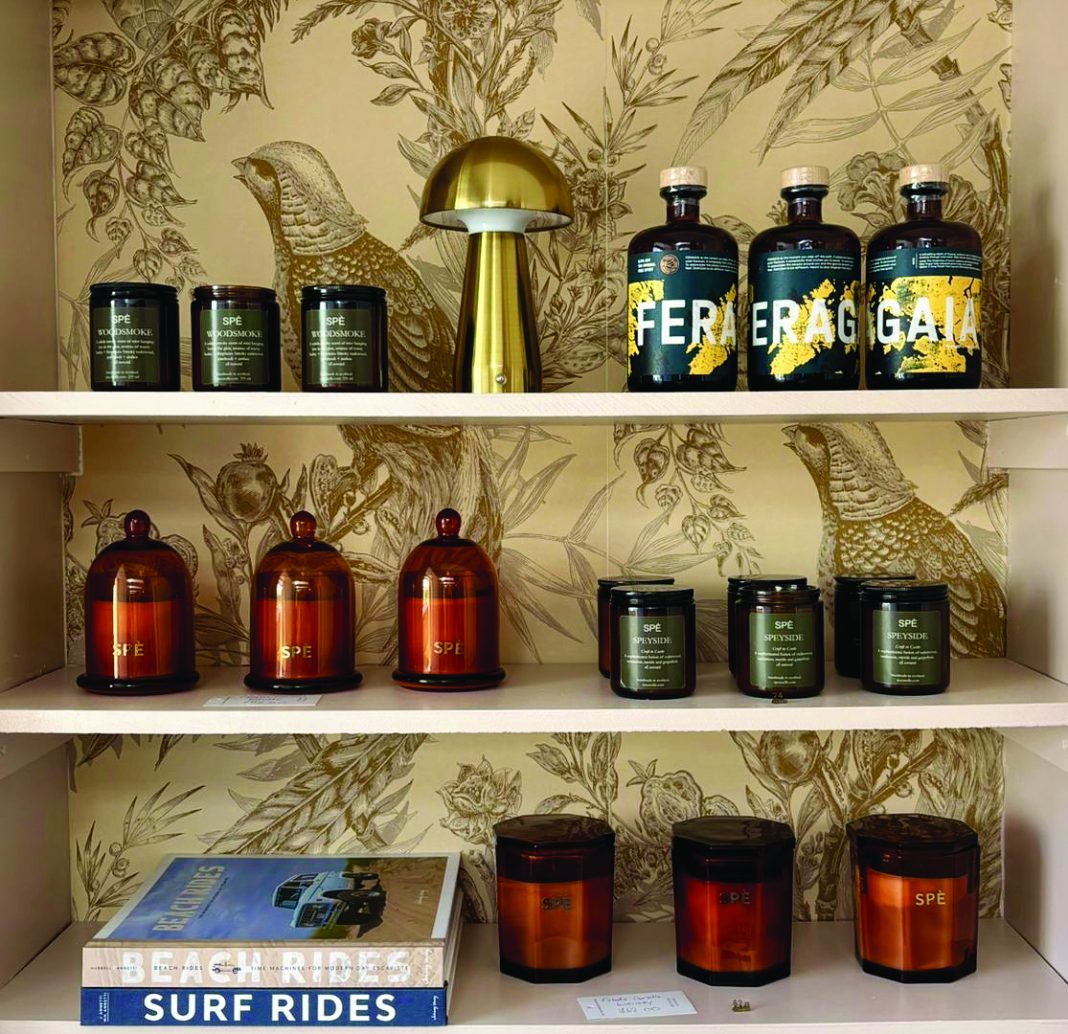 SPÈ Atelier is a newly opened botanical emporium and candle-maker in Moray
