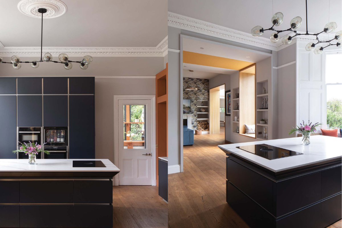 Impressive renovation of an old Victorian home in Edinburgh by crew architects
