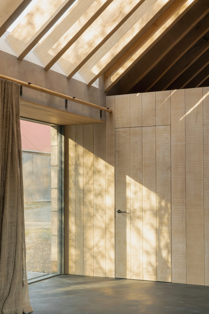 Glass and wood project by Colin Parker Furniture, photographed by Alexander Baxter, a Scottish photographer