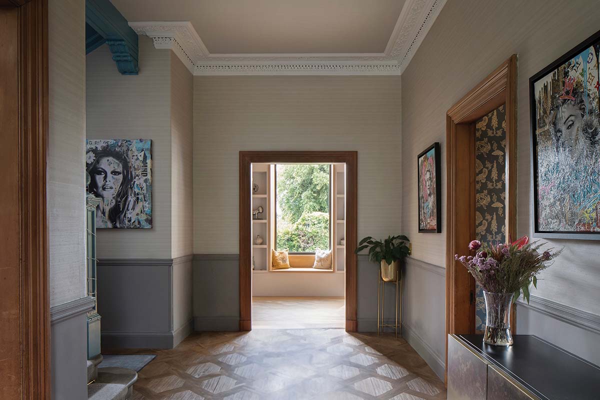 Impressive renovation of an old Victorian home in Edinburgh