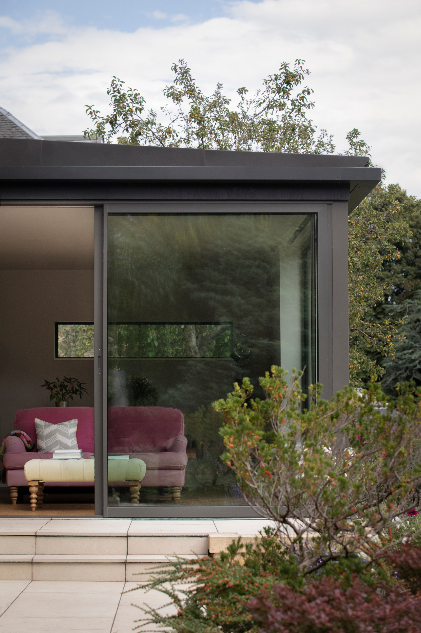 crew architects work on a fountainhall road project in edinbrugh
