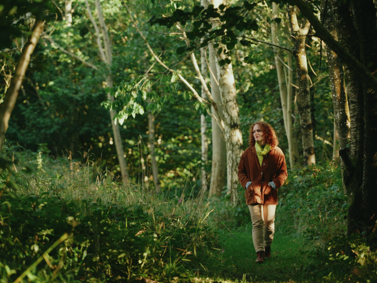 A still from the Ellisland promotional video about the restoration of Robert Burns' old farm, and the locating of ancient trees
