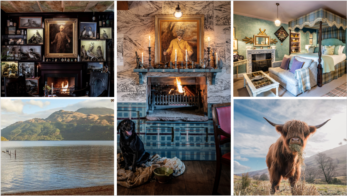 Sim Canetty-Clarke photographs Loch Lomond Arms and the surrounding wildlands