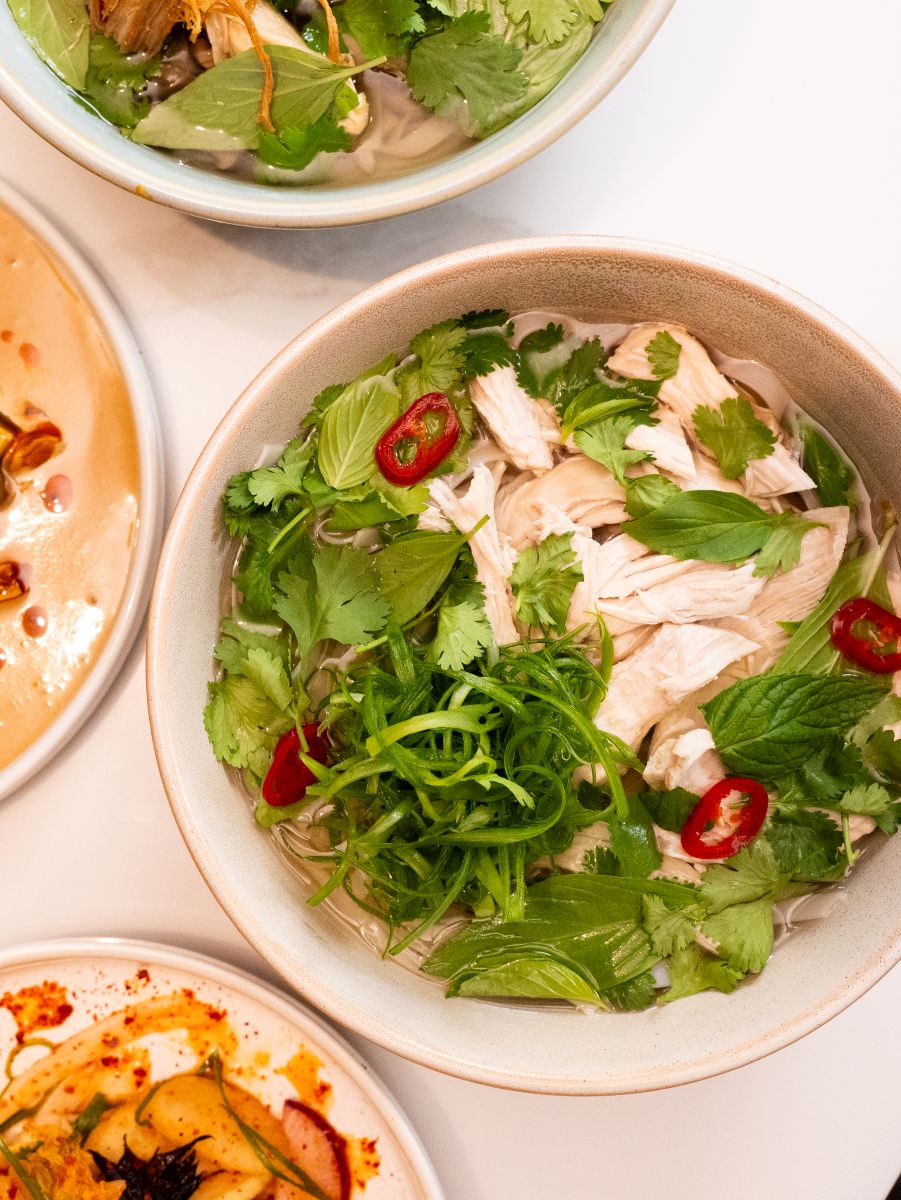 Pho Ga at Asu, a new restaurant in Brown's of Leith