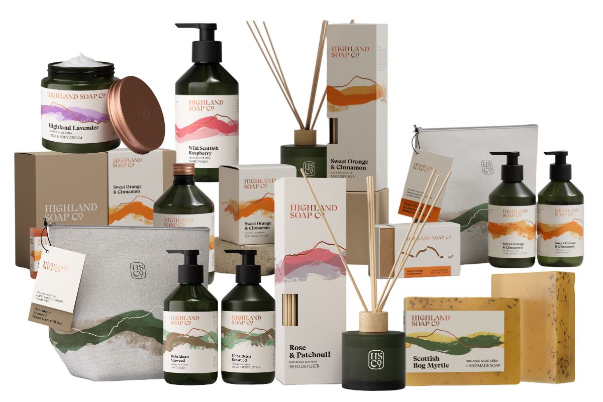 Highland Soap Co. wins big after its first rebrand in 30 years