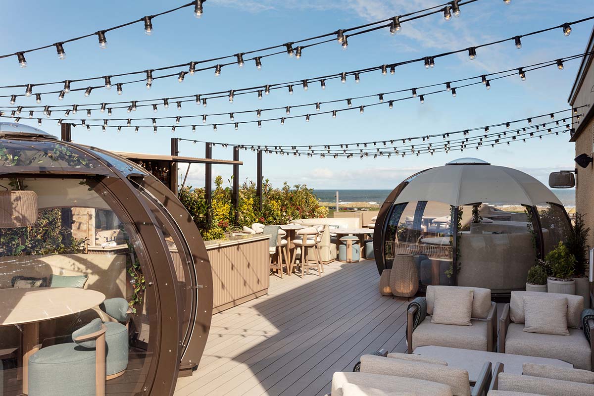 The Deck, a stylish rooftop venue at Old Course Hotel