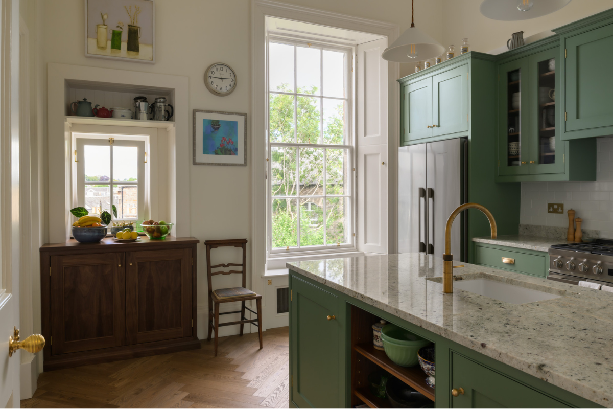 Green kitchen