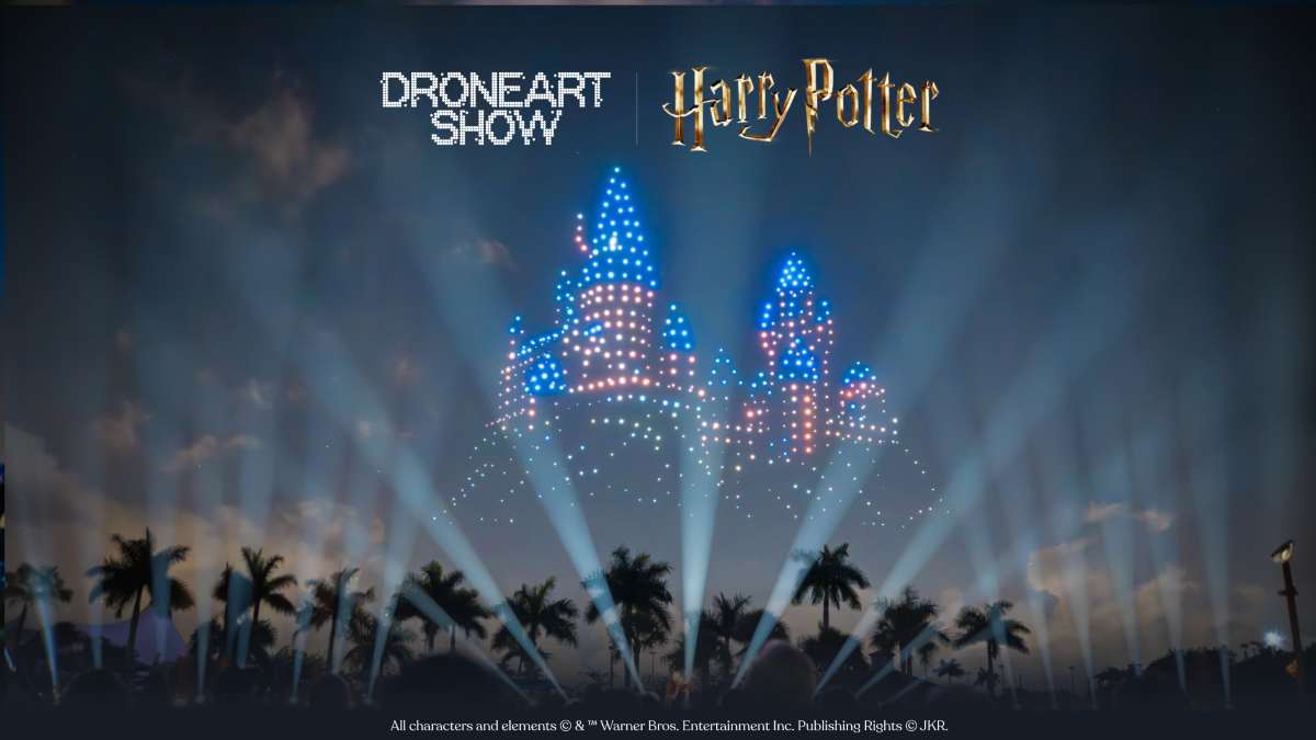 DroneArt harry potter show in hamilton, glasgow 2026