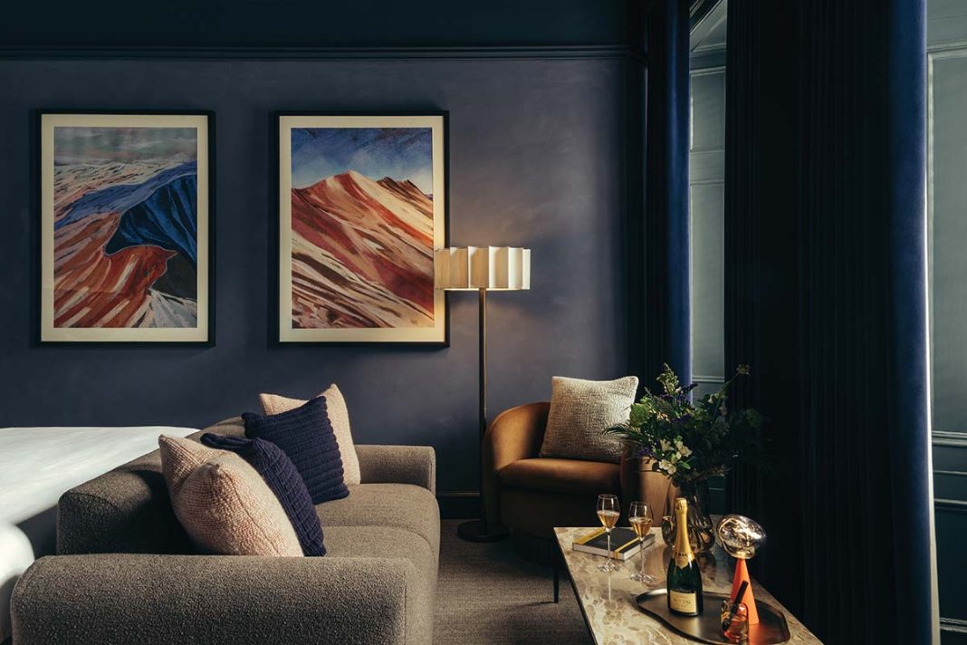 Lyla restaurant with rooms in Edinburgh, interior design - - luxurious places to stay in edinburgh during the fringe
