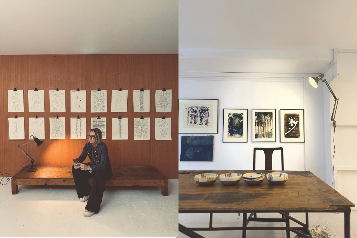 Viki Knott, the art dealer and owner of Edinburgh’s Viki Knott Gallery