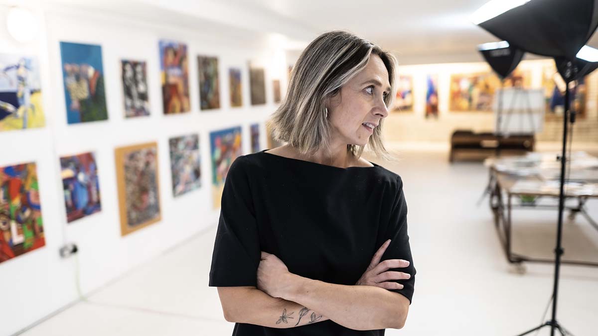 Viki Knott, gallery owner and art dealer based in Scotland