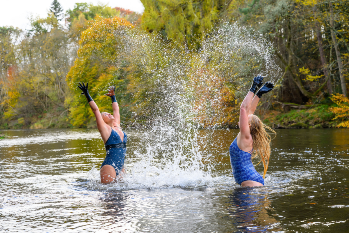 Wild swimming at Tweed River Festival
