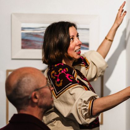 owners of the found art gallery in dunbar