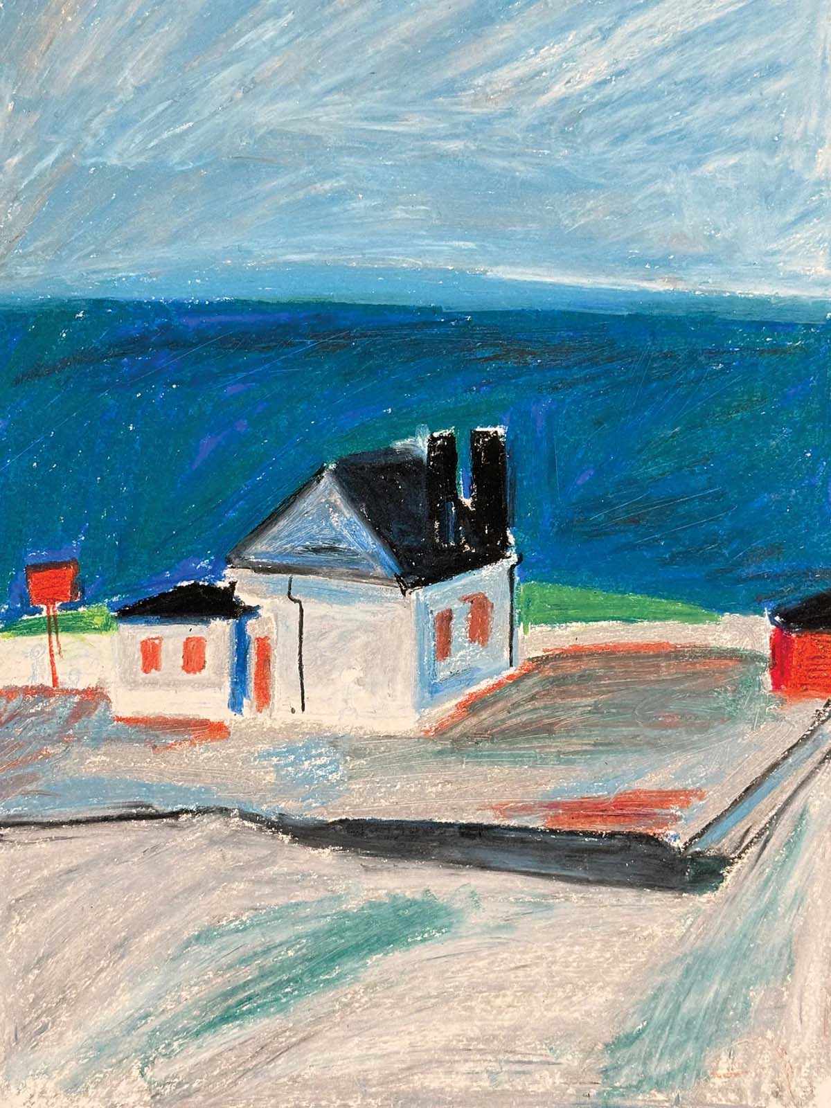  School House on Inis Thoir, Aran Isle, West of Ireland by Sibeal Foyle