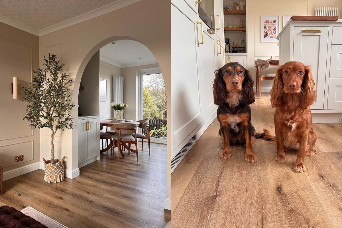 Classic Tawny Oak flooring by Luxury Flooring