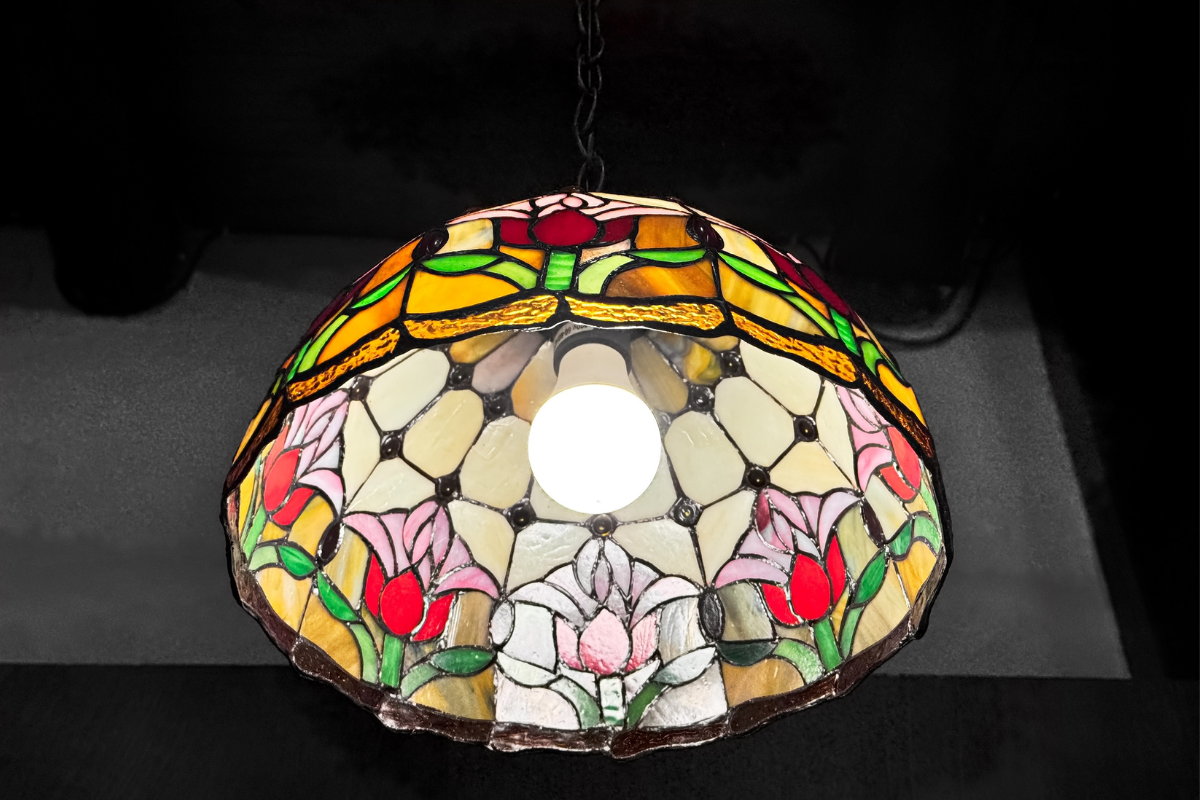 Tiffany lamps can be found all over Scotland this Halloween