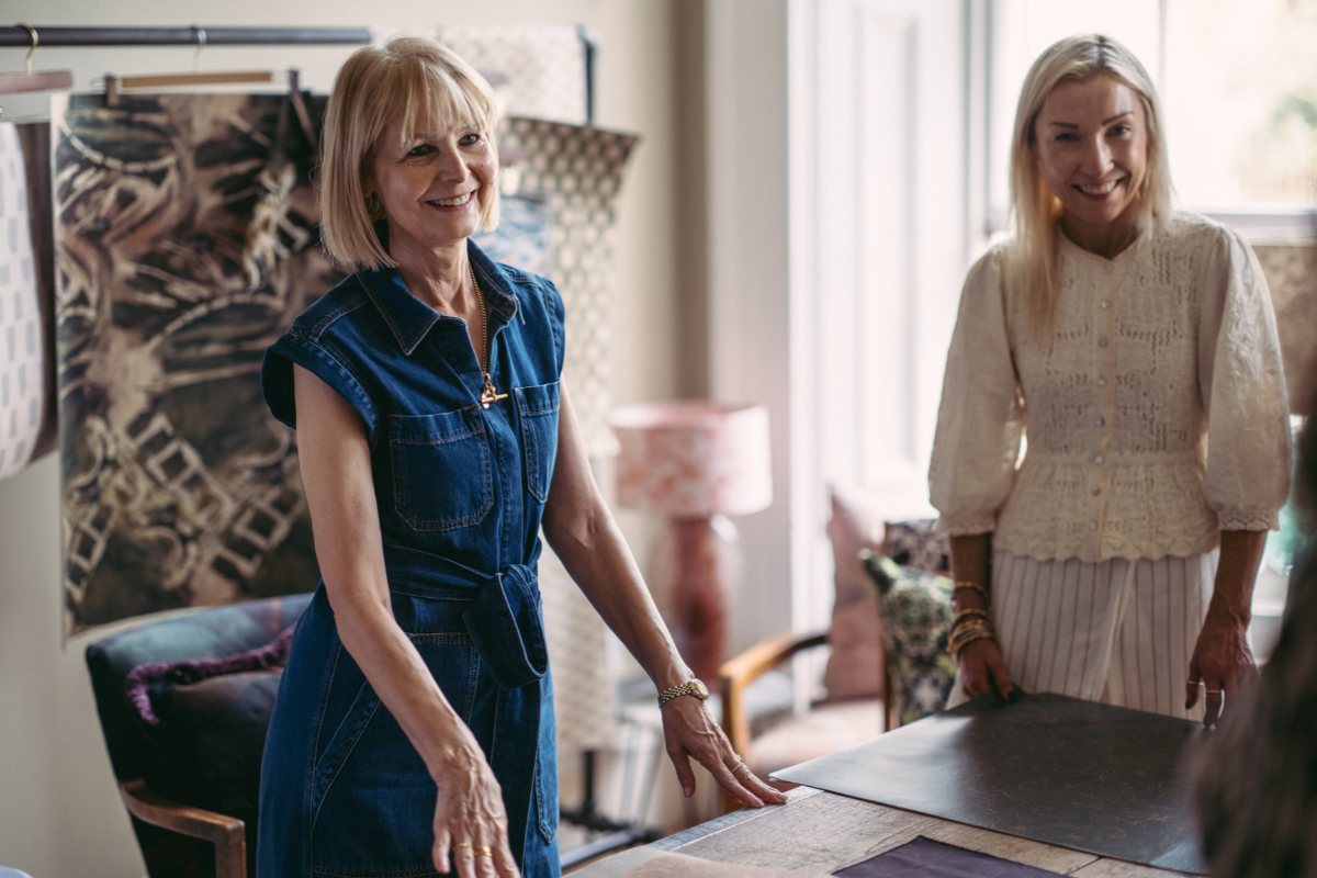 Iona Crawford and Margot Paton created the collection