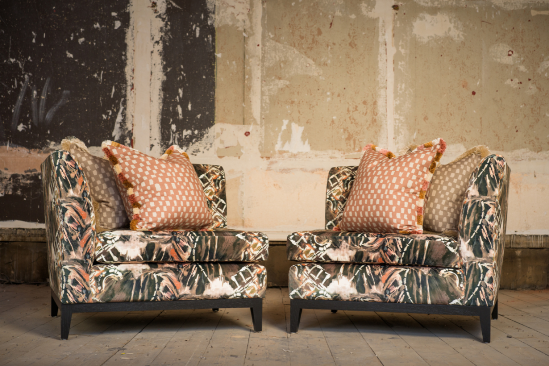 New Wave Glasgow Girls collection fabric