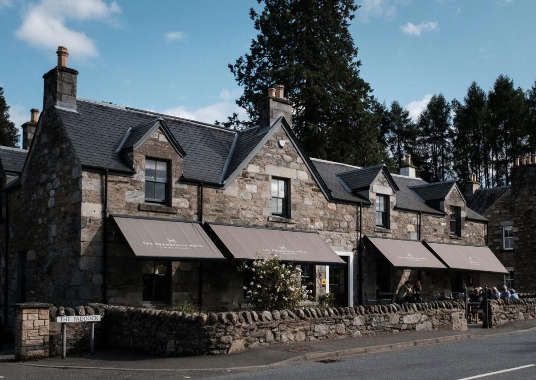 Grandtully Hotel, by Ballintaggart
